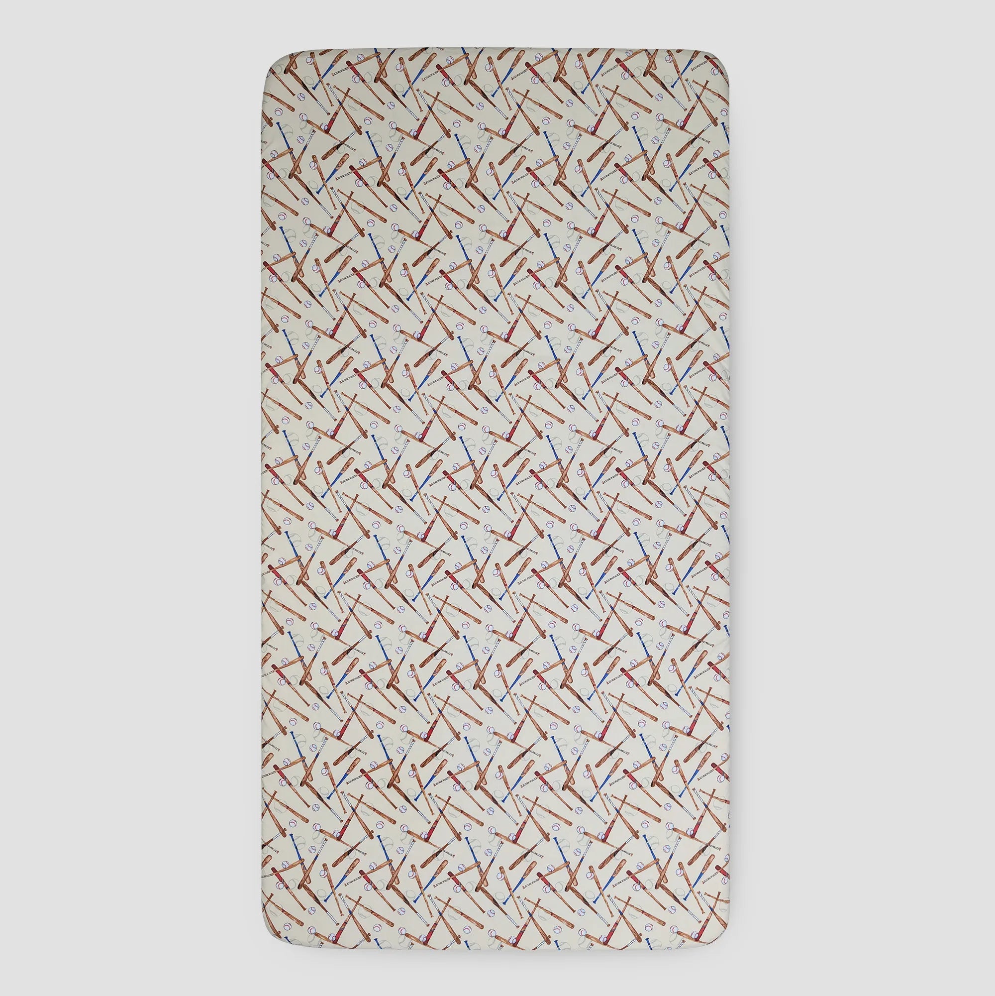 Baseball Shuffle - Kids Fitted Bedsheet