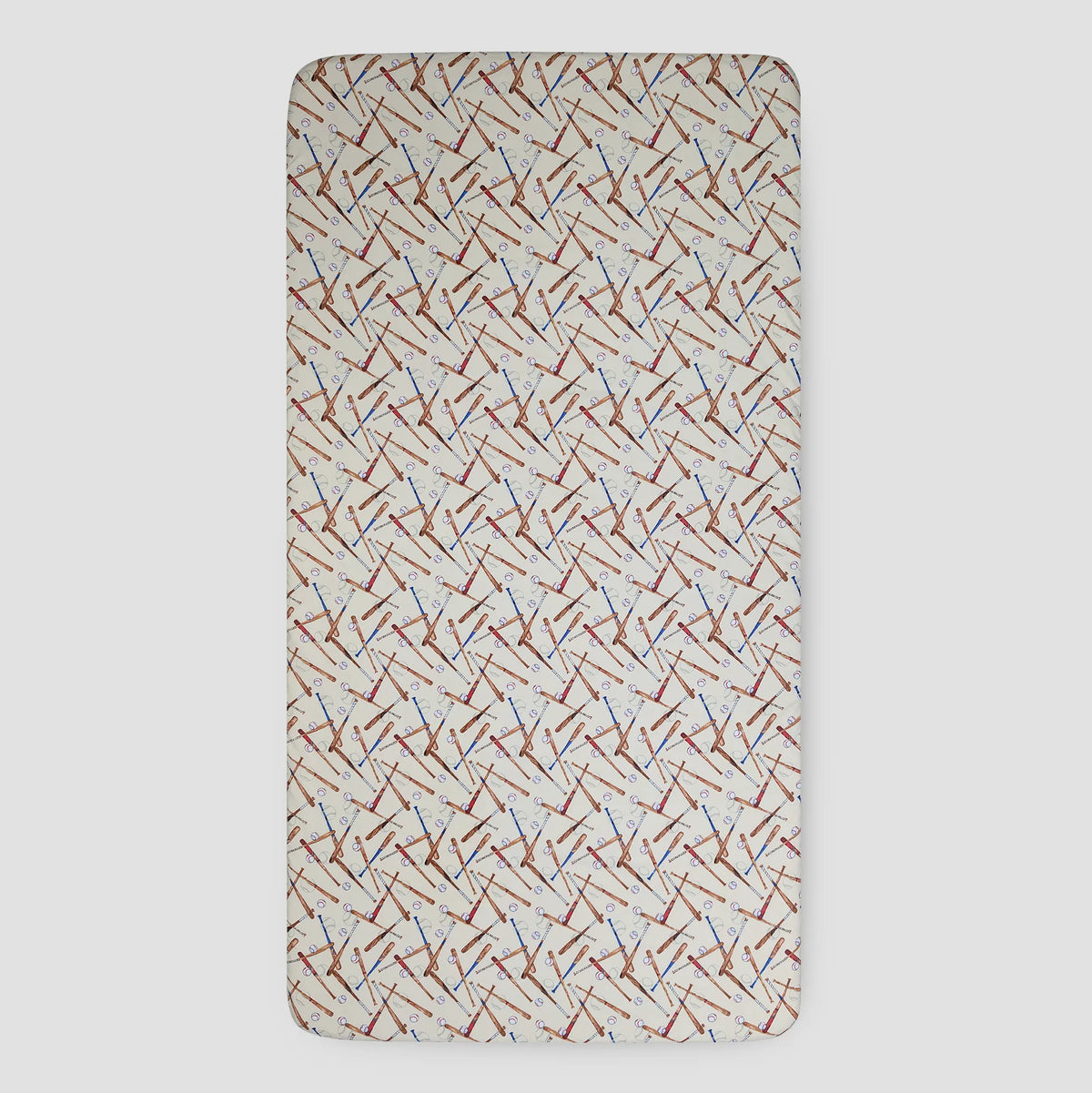 Baseball Shuffle - Kids Fitted Bedsheet