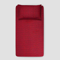 Crimson Bloom Wine - Kids Fitted Bedsheet