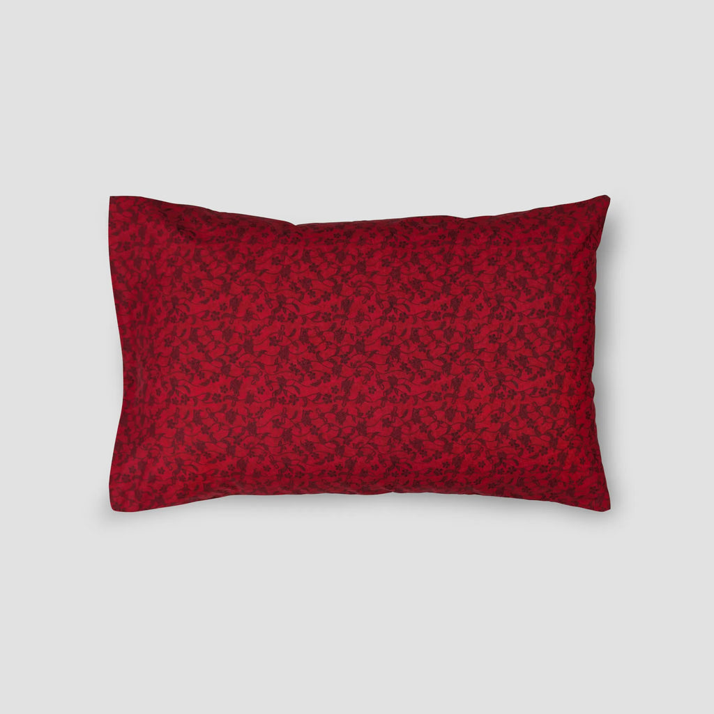 Crimson Bloom Wine - Kids Fitted Bedsheet