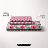 Sateen Bed Sheet Set - 6593