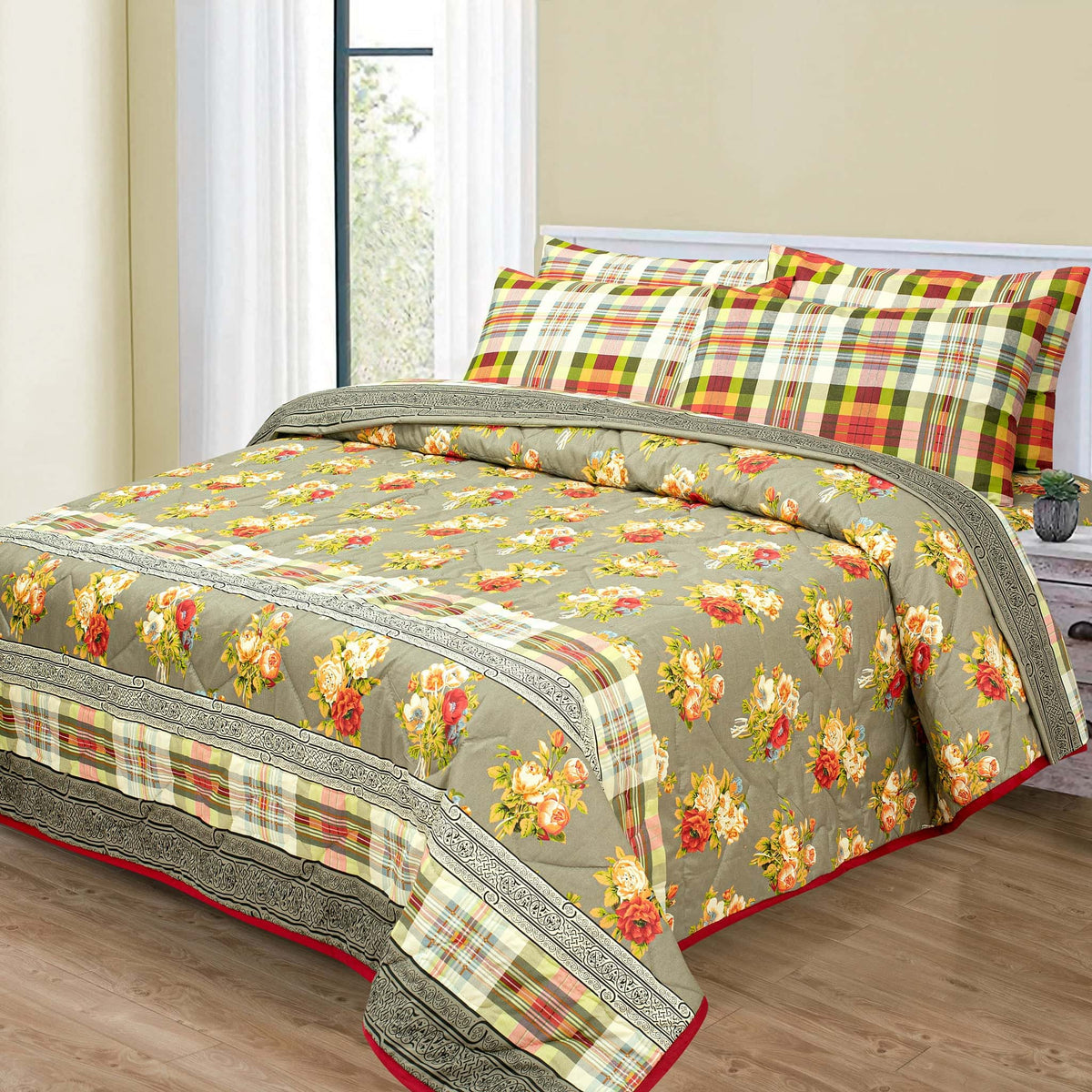 Quilted Bedspread 6 Pcs Set 6944