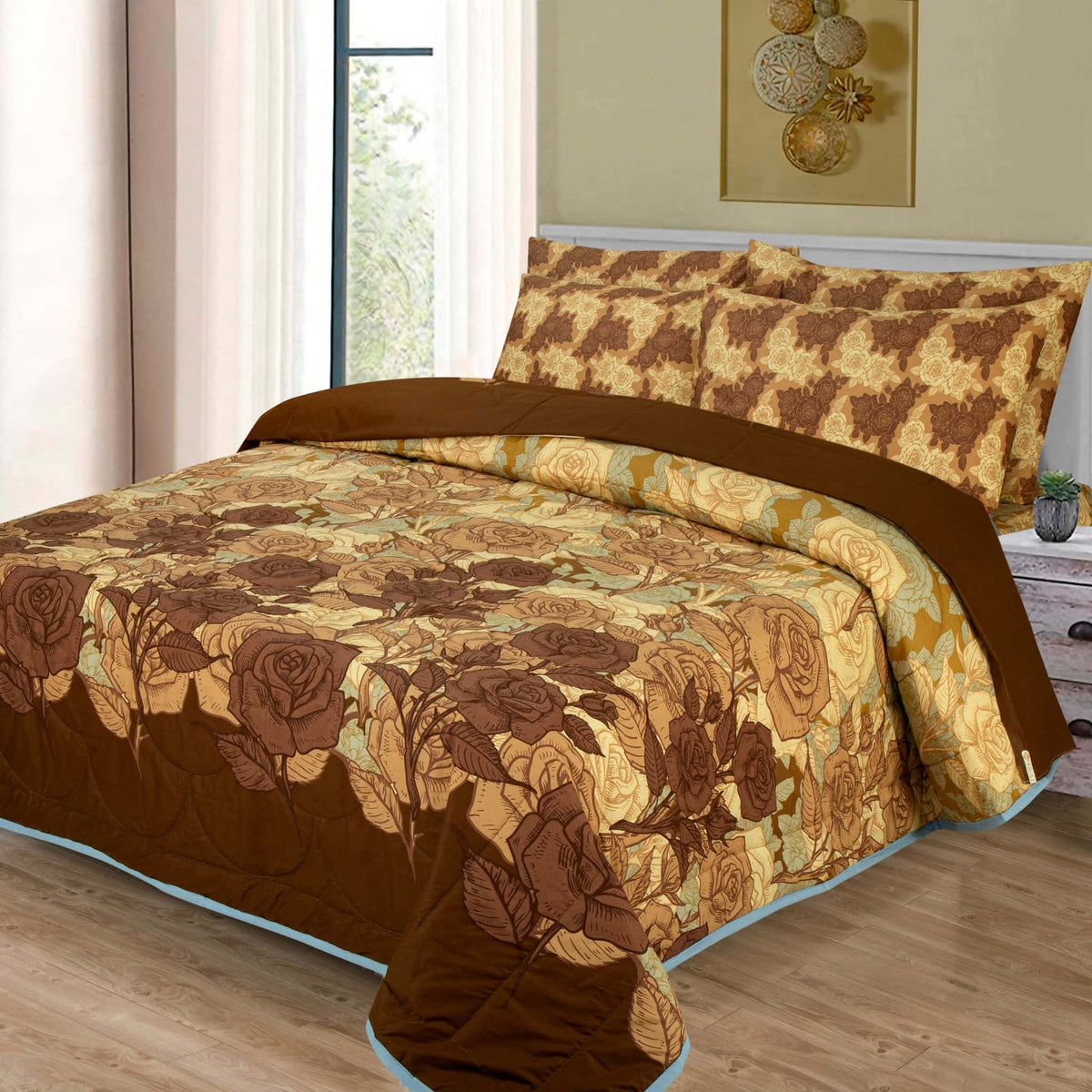 Quilted Bedspread 6 Pcs Set 7135 Main image