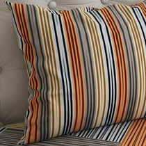 STRIPED KNIT SATEEN BED SHEET