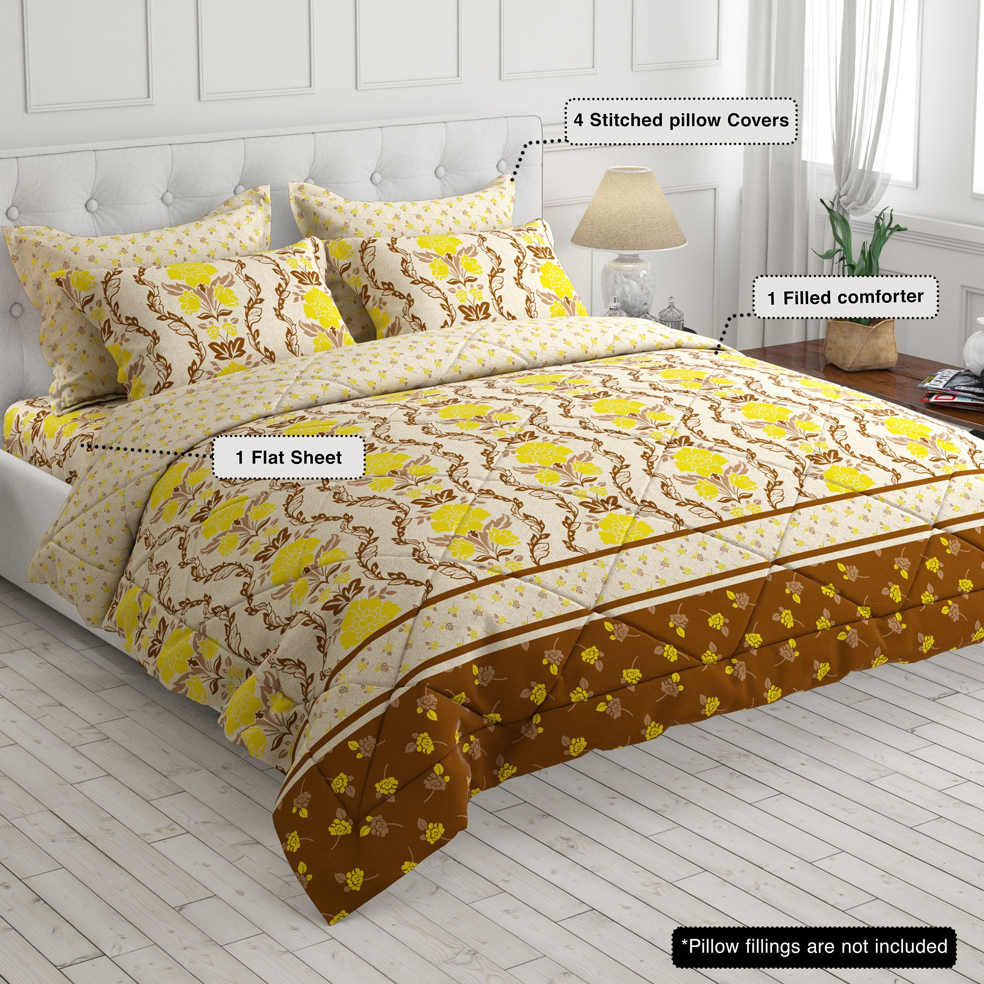 Xara 6-pcs comforter set 7575