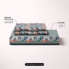 Bedsheet set with 2 pillowcases 7599