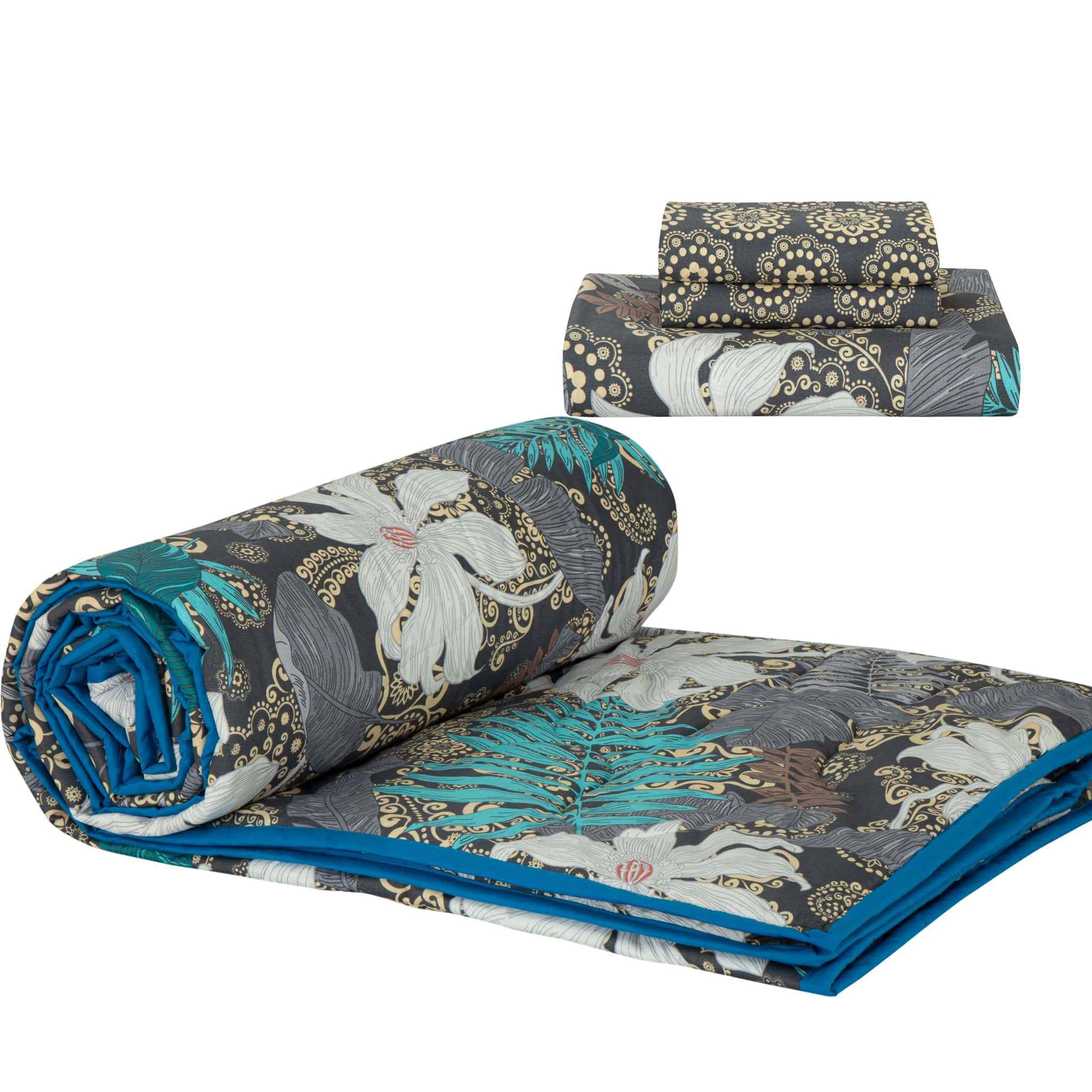 Quilted Bedspread 6 Pcs Set 7607 Secondary image