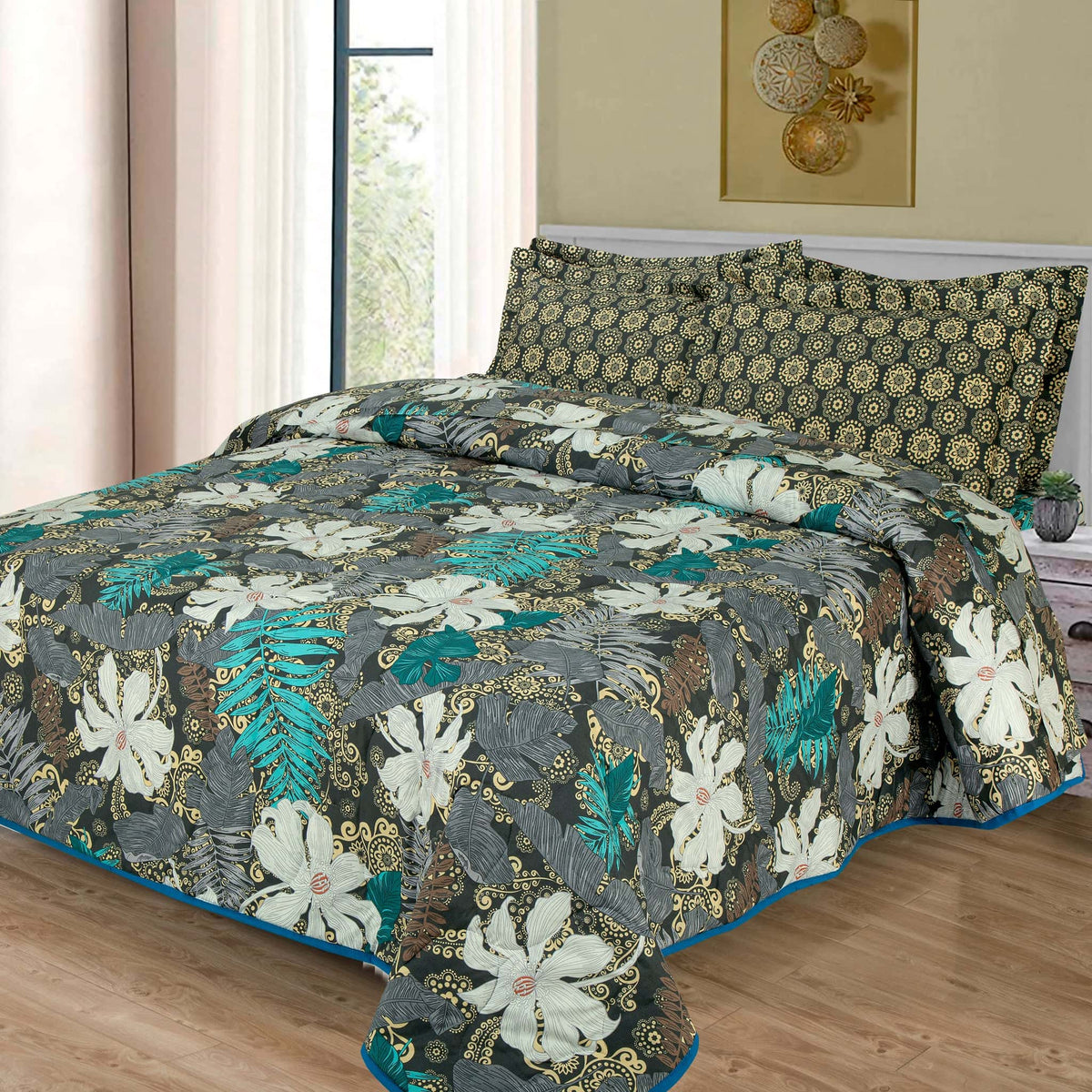 Quilted Bedspread 6 Pcs Set 7607 Main image