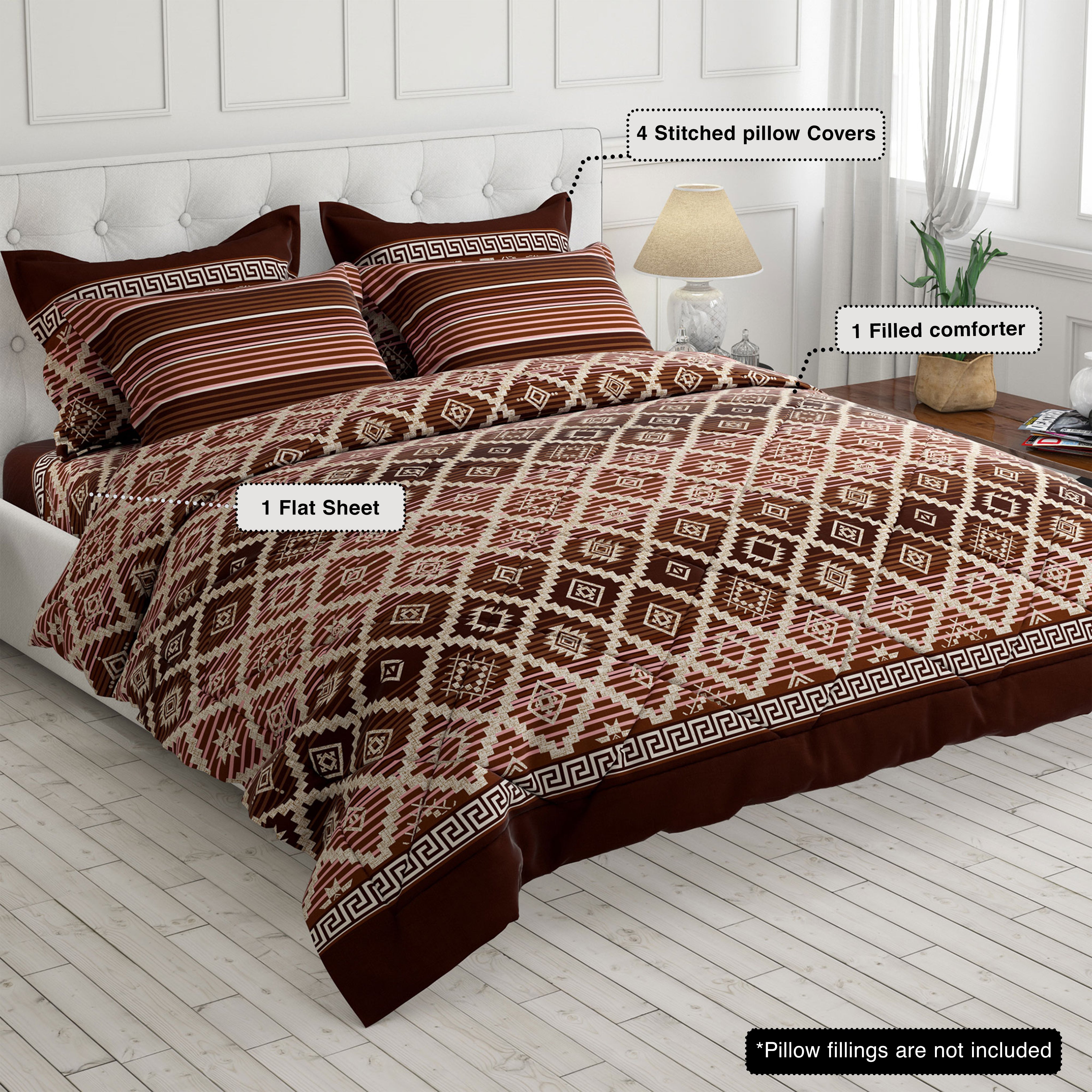 Xara 6-pcs comforter set 7670