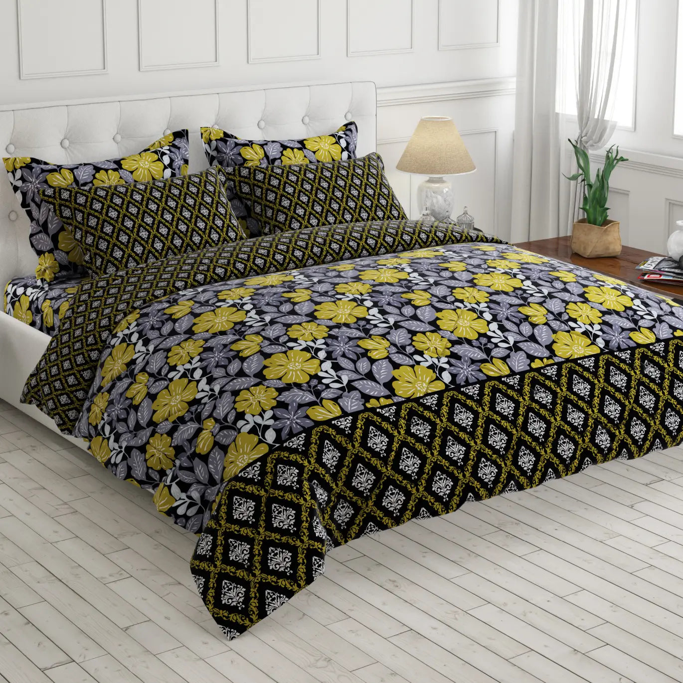 Xara 6-pcs comforter set 7734-35