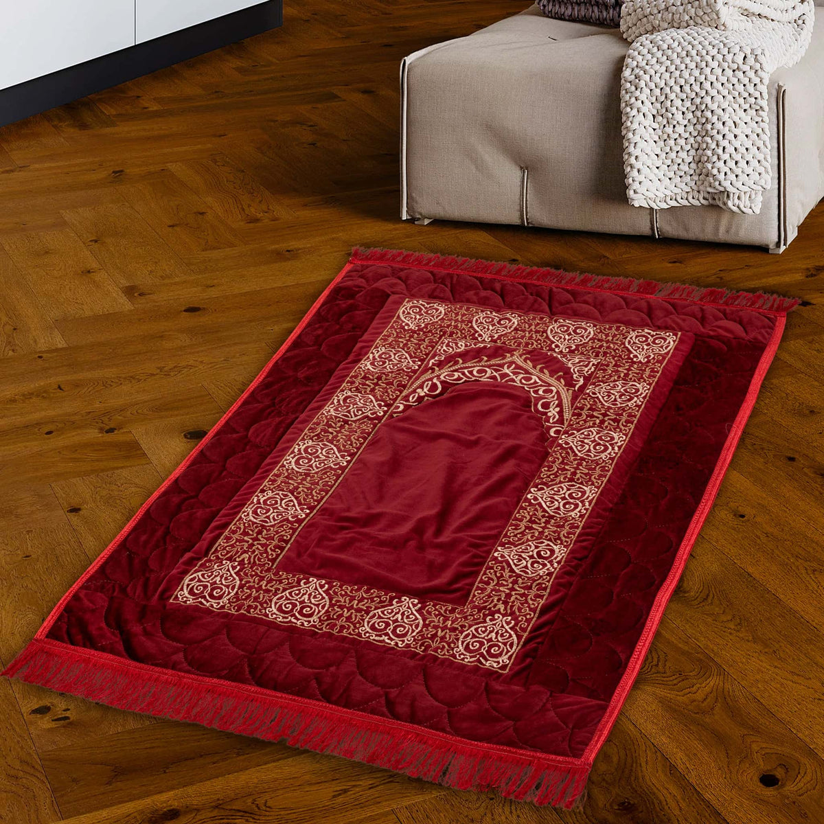 Embroidered Prayer Mat (786-11) Main image