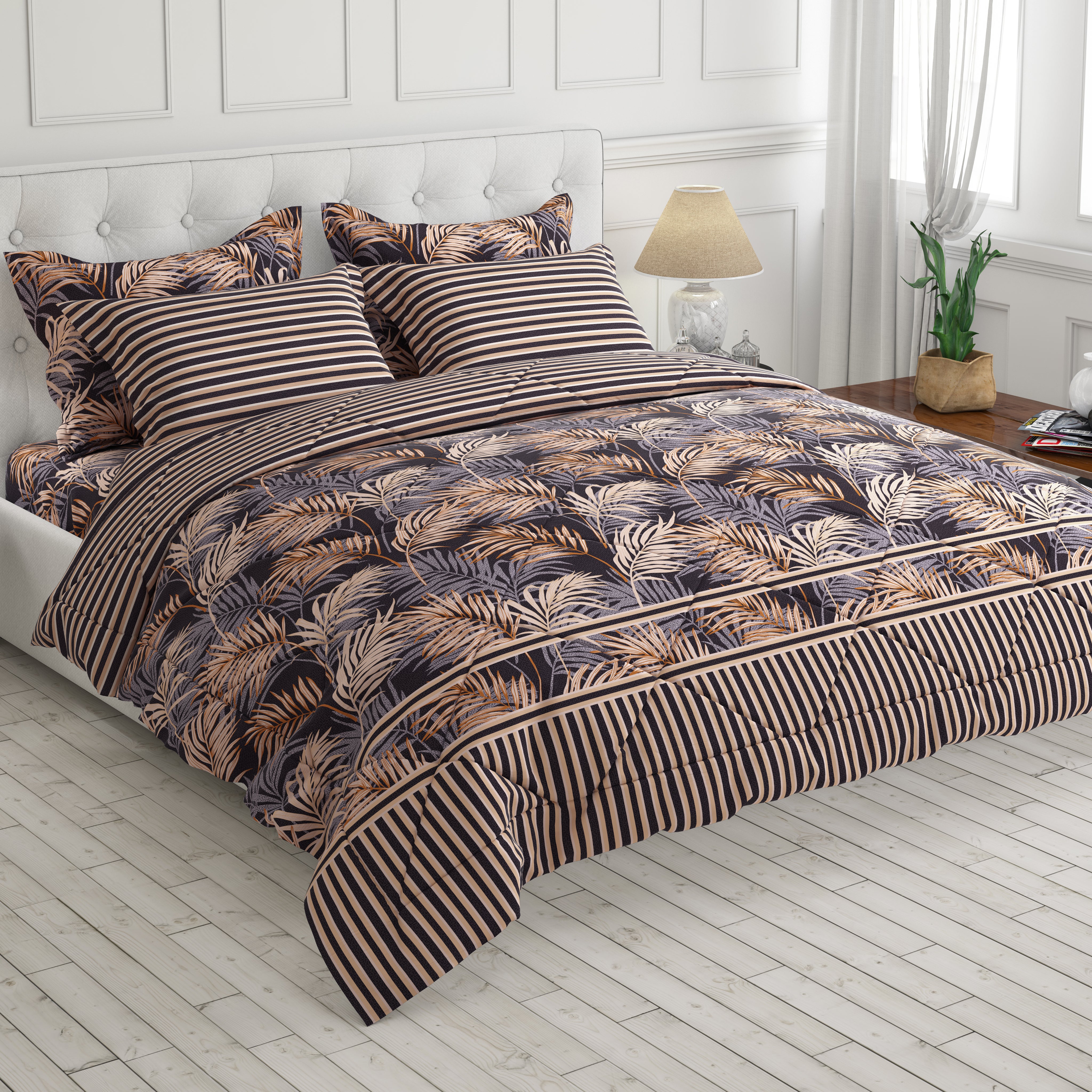 Sateen comforter set 7958