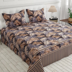 PALM SHADOW Sateen bedsheet