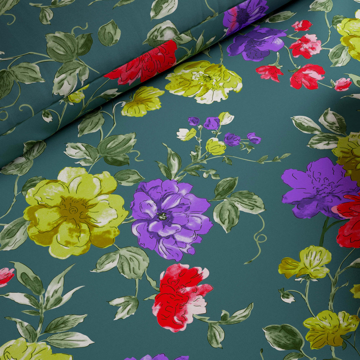 JEWEL GARDEN Xara  Quilt Cover Set