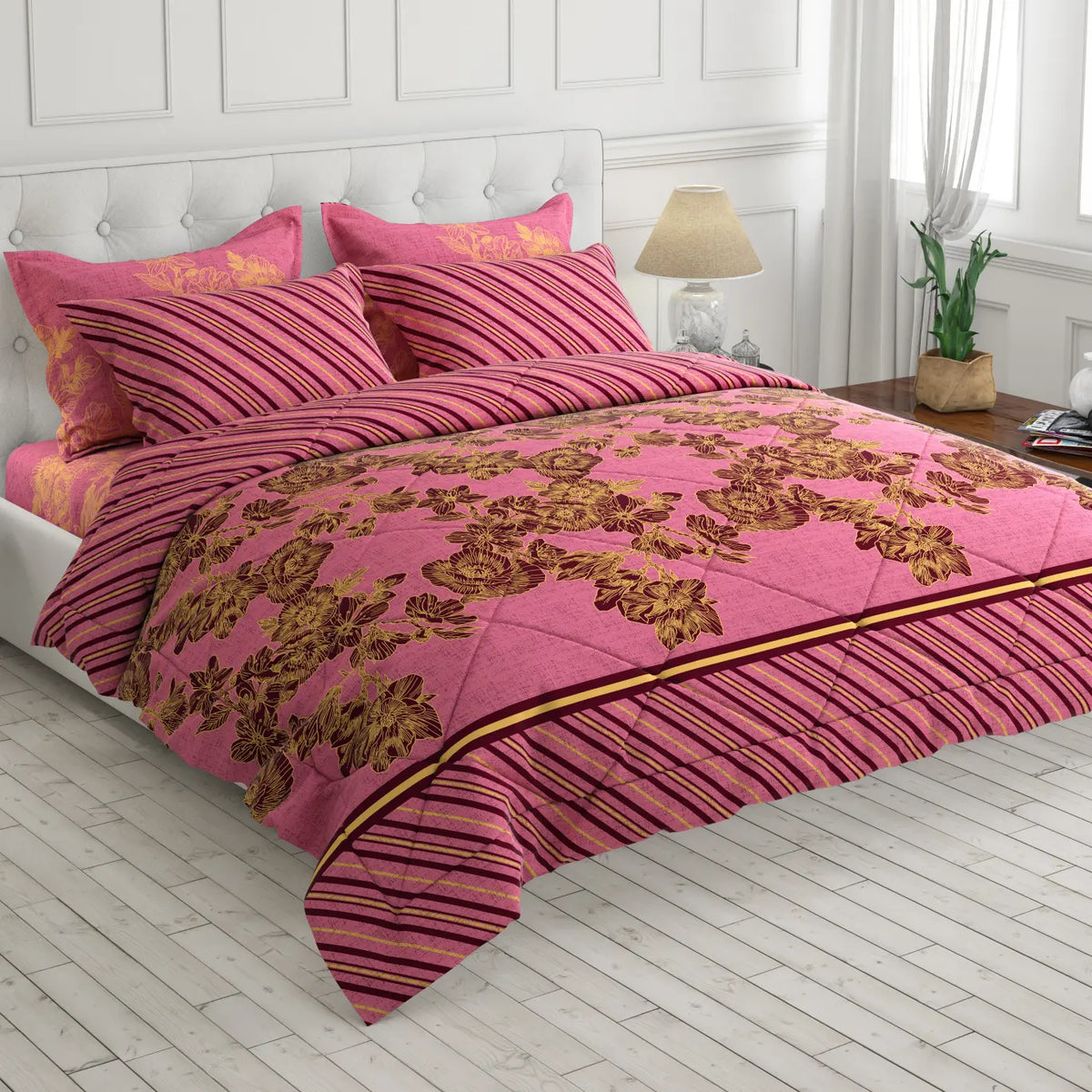 Xara 6-pcs comforter set 8143