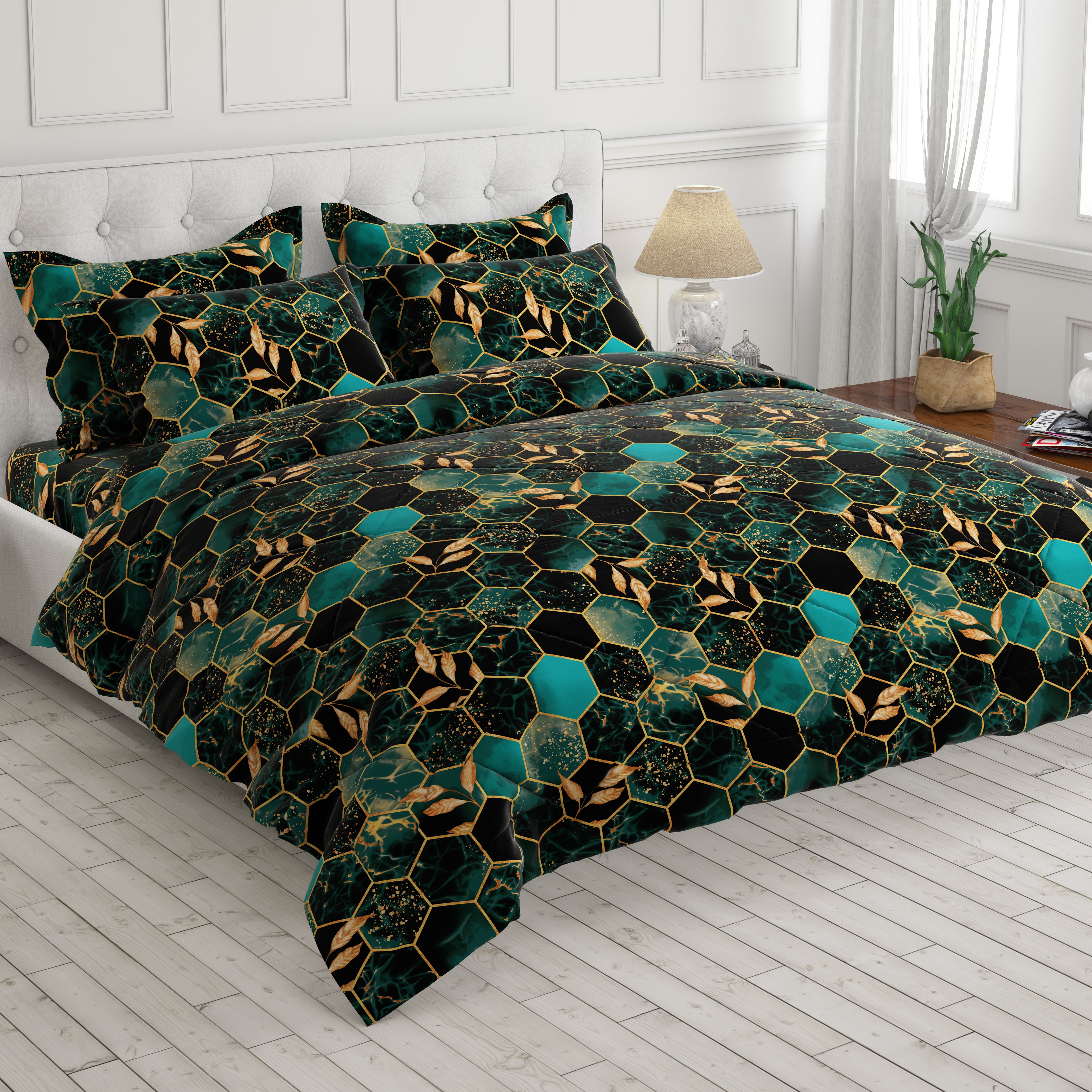 Sateen comforter set 8314