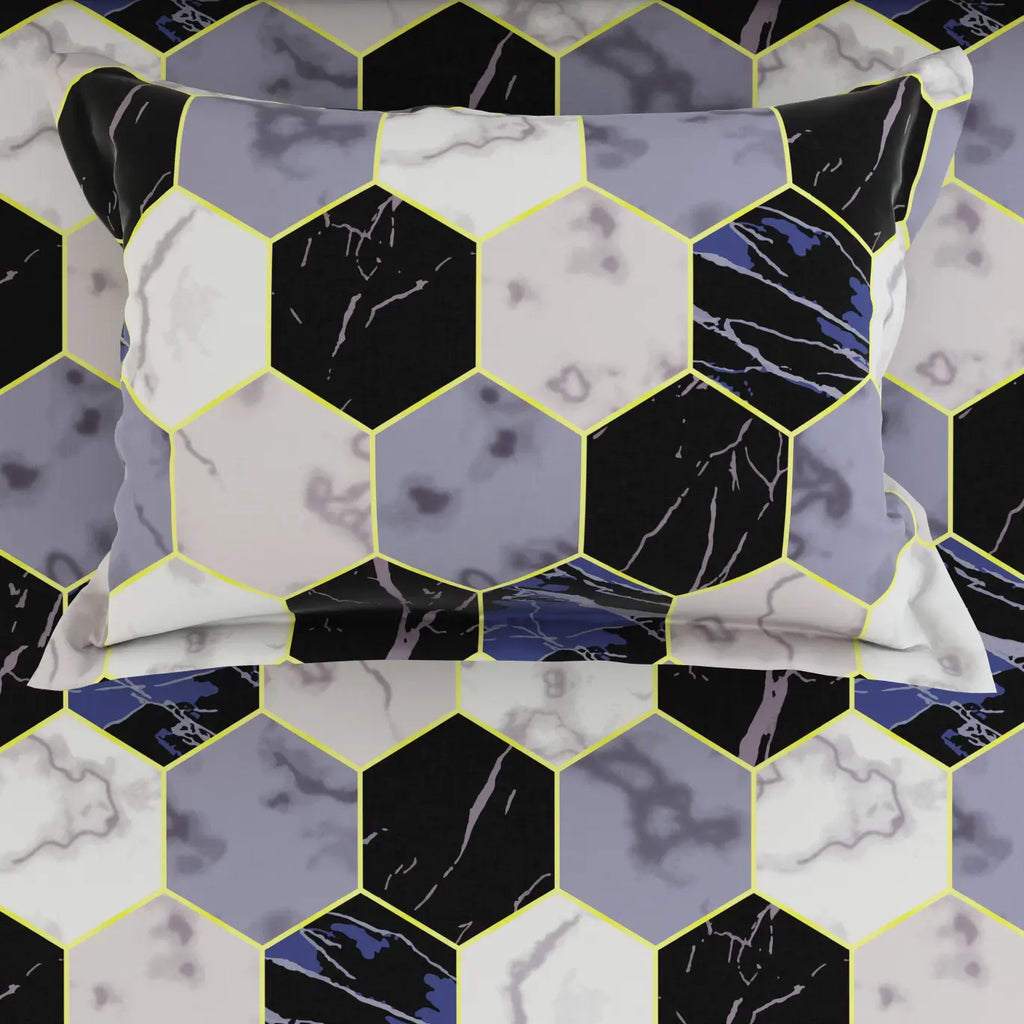 GILDED BLACKSTONE Sateen Bed Sheet Set