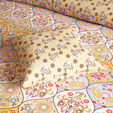 Xara 8 pcs king reversible quilt cover set bedsheet 8371