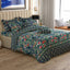 JUNGLE WHISPER Xara 8 Pcs King Reversible Quilt Cover Set Bedsheet