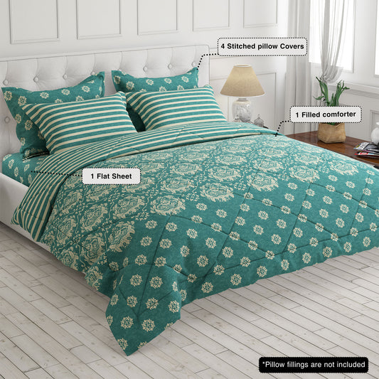 Xara 6-pcs comforter set 8656