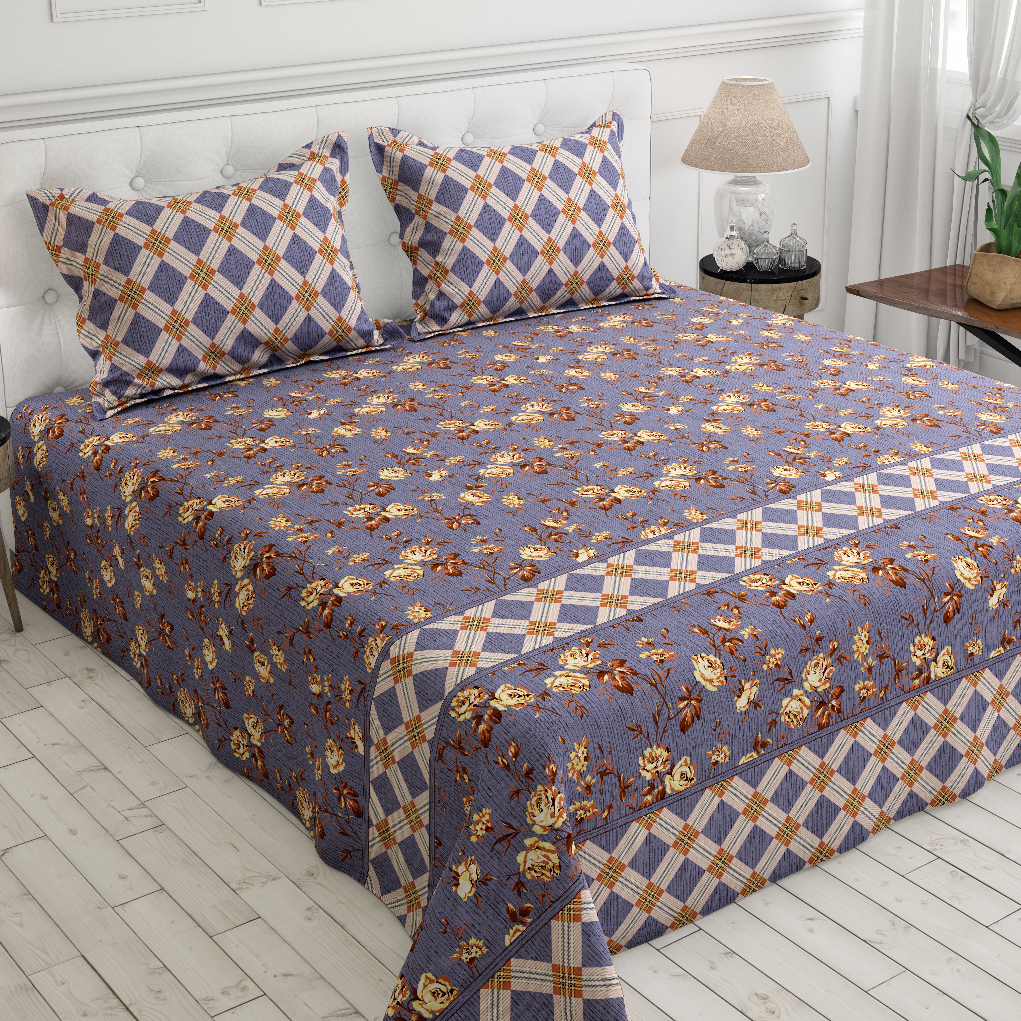 Xara Bed Sheet Set - 8669-70