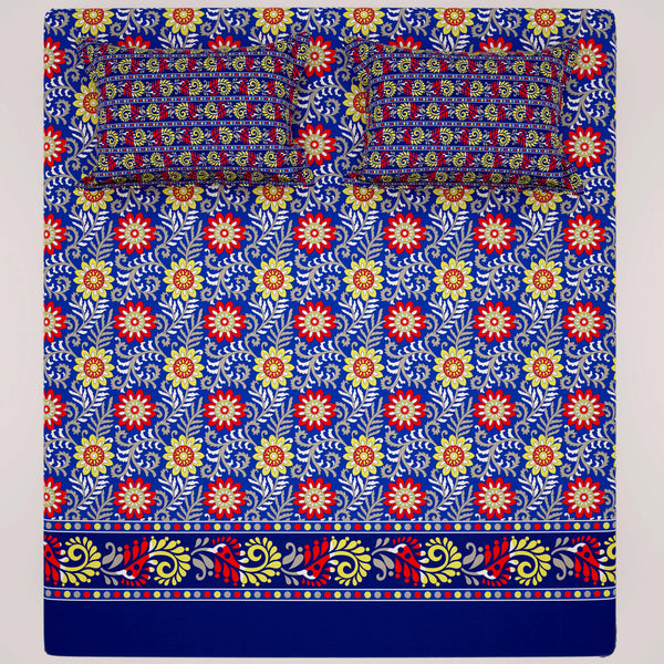 OCEAN FLORA Xara Bed Sheet Set