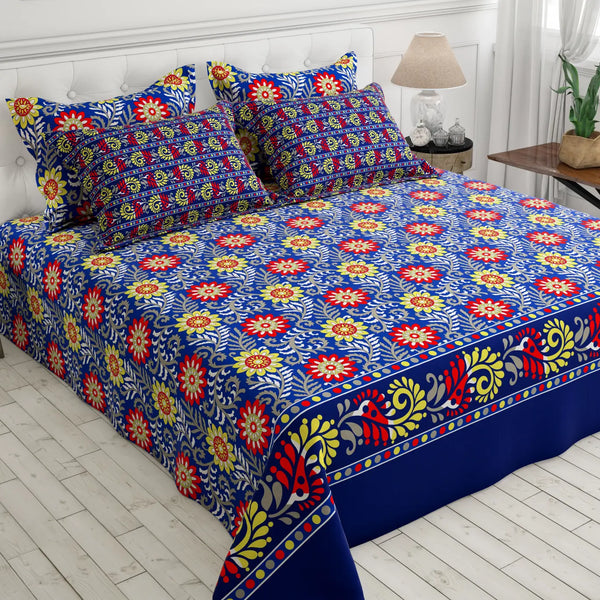 OCEAN FLORA Xara Bed Sheet Set