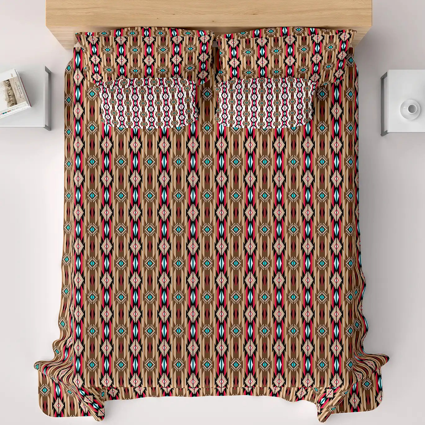Xara Bed Sheet Set - 8718-19