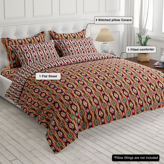 Xara 6-pcs comforter set 8718