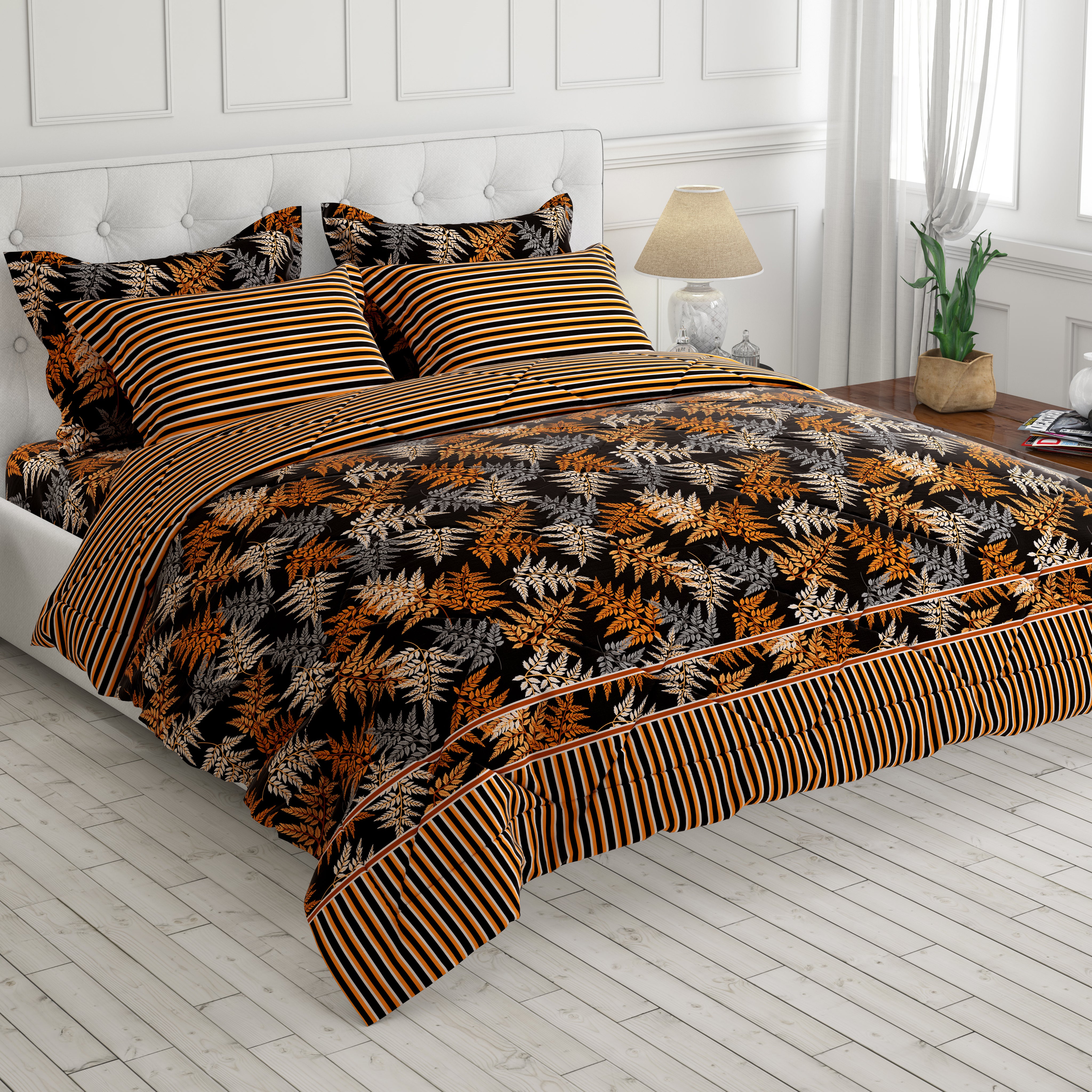 Xara 6-pcs comforter set 8733