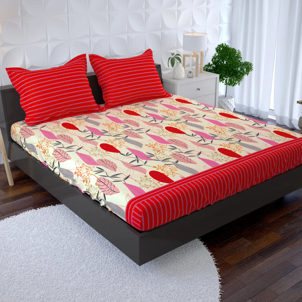 POPPY FEATHER Xara Fitted Bed Sheet Set