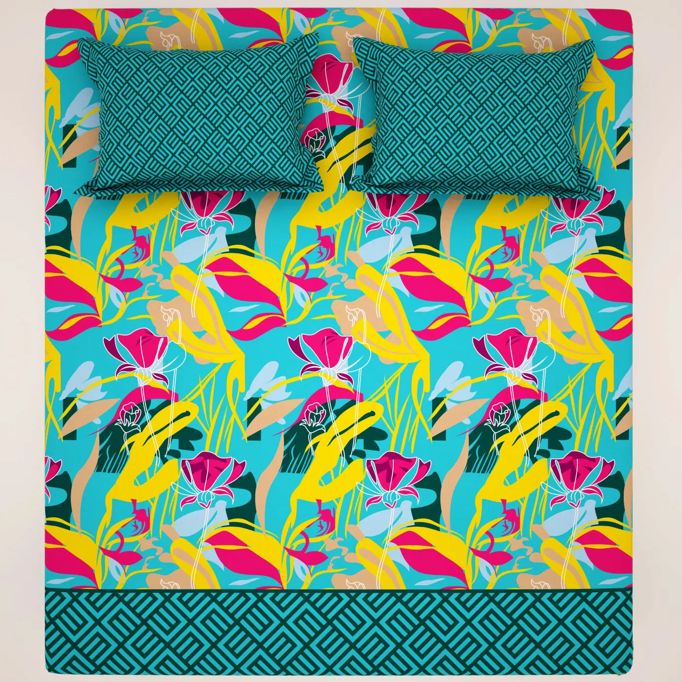 Xara Bed Sheet Set - 8753-54