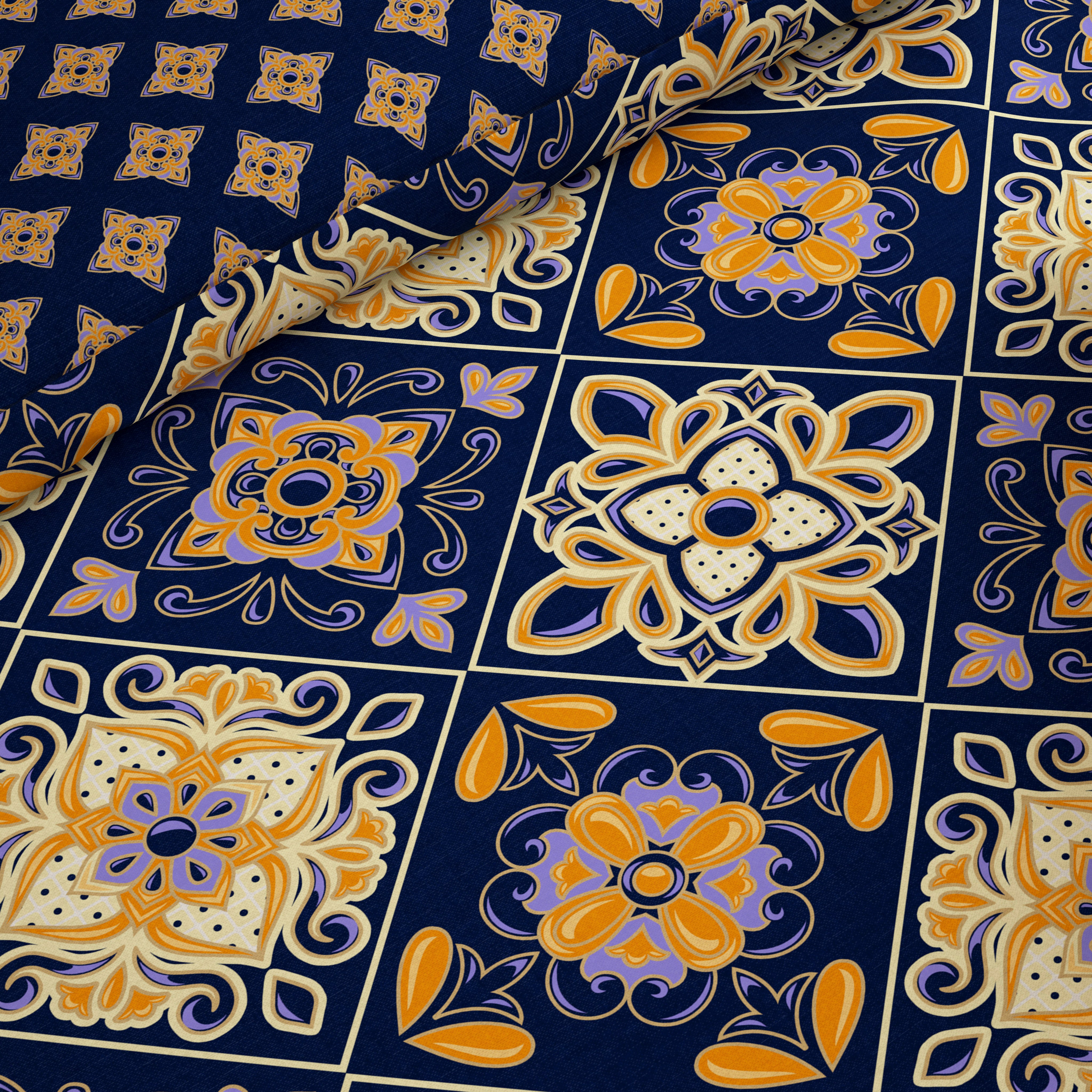 Xara 8 pcs king reversible quilt cover set bedsheet 8758