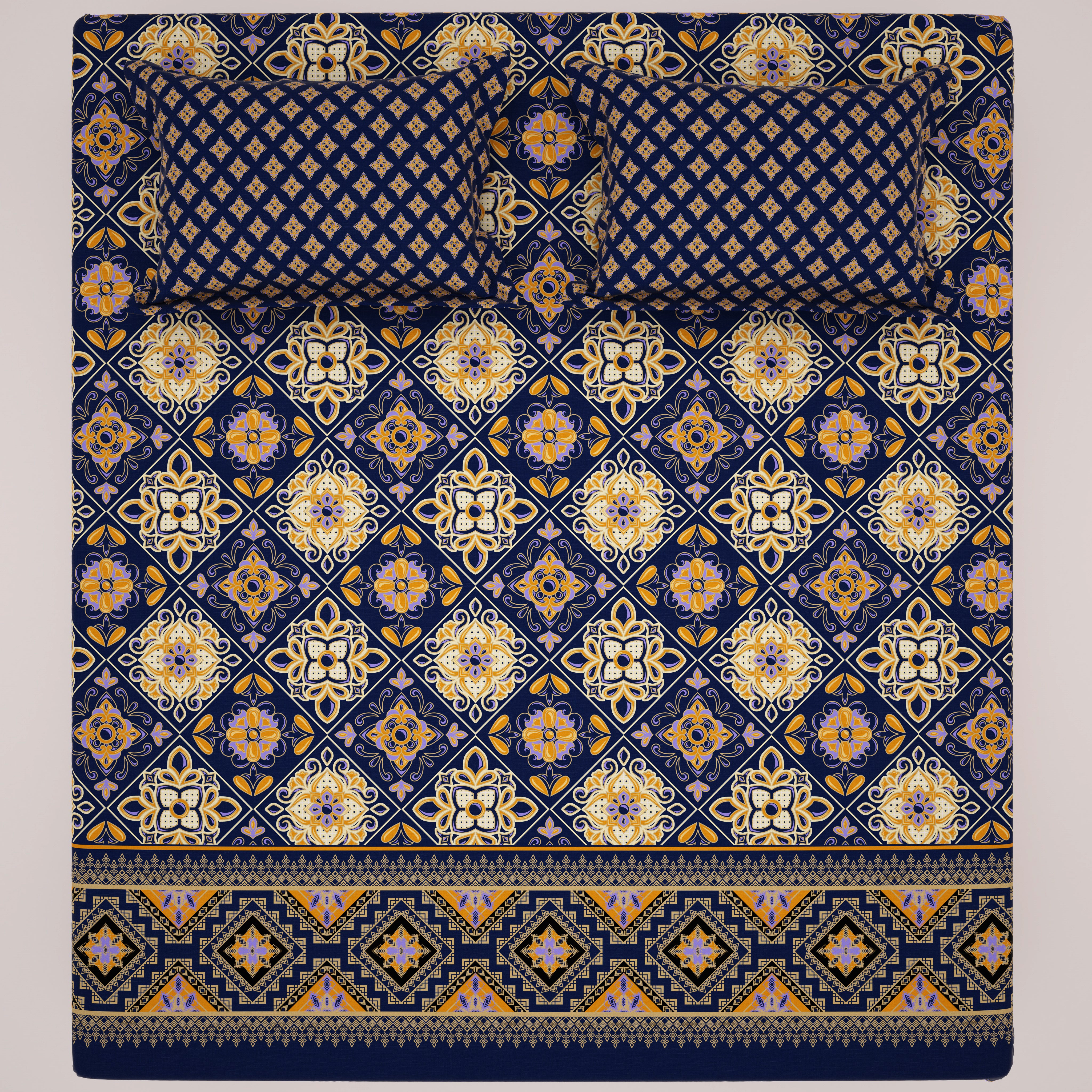 Xara Bed Sheet Set - 8758-59