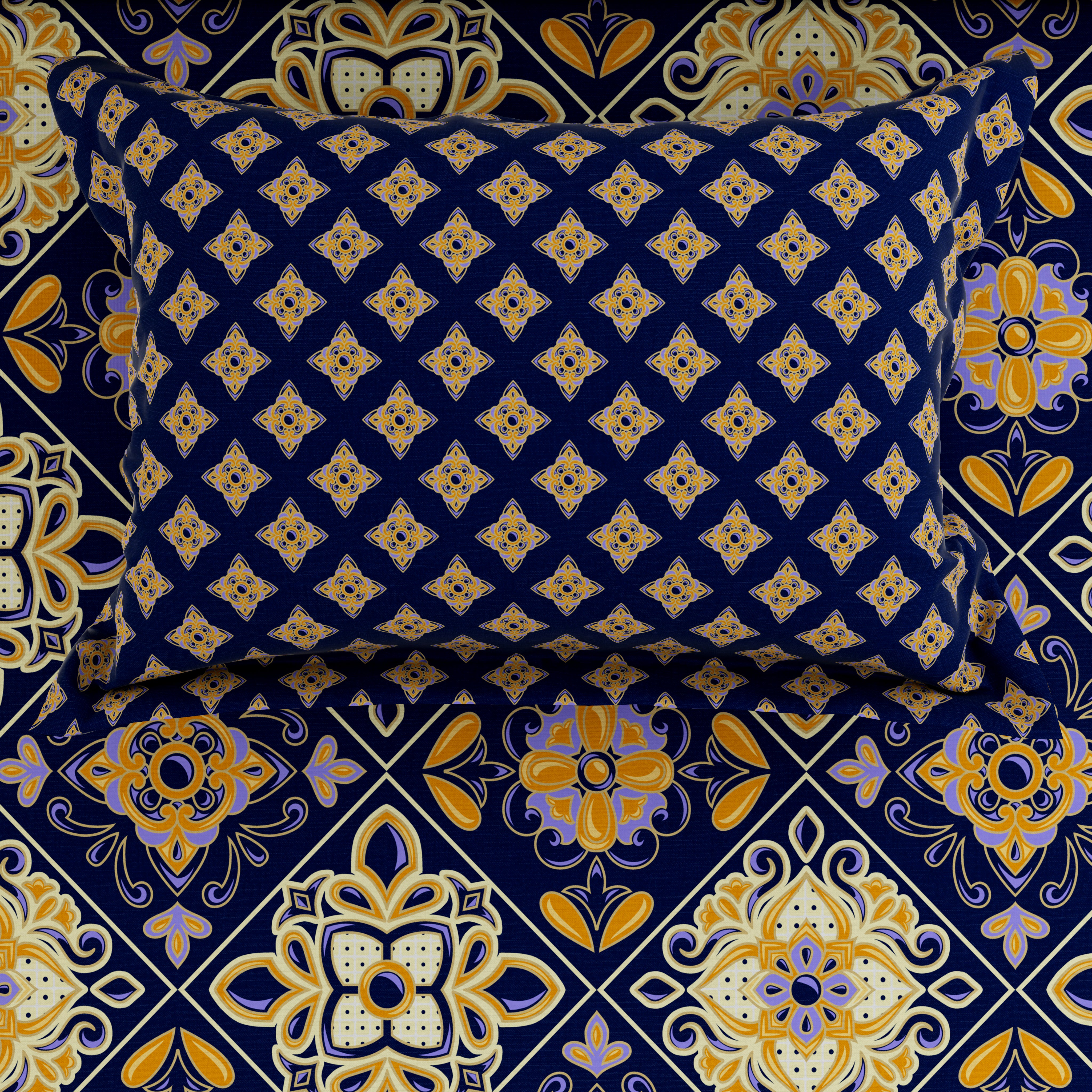 Xara Bed Sheet Set - 8758-59