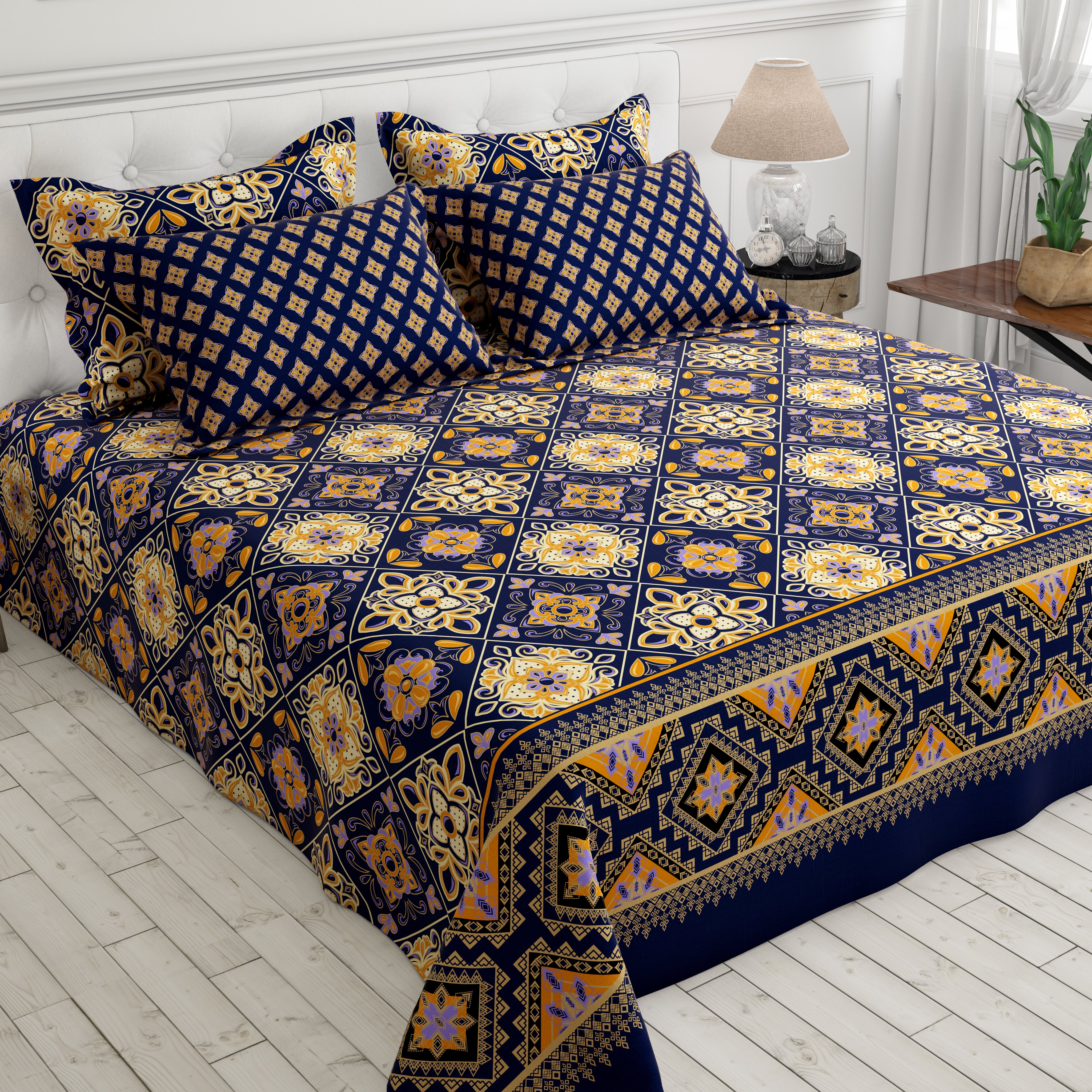 Xara Bed Sheet Set - 8758-59