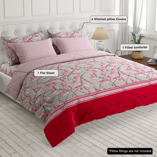 Xara 6-pcs comforter set 8776