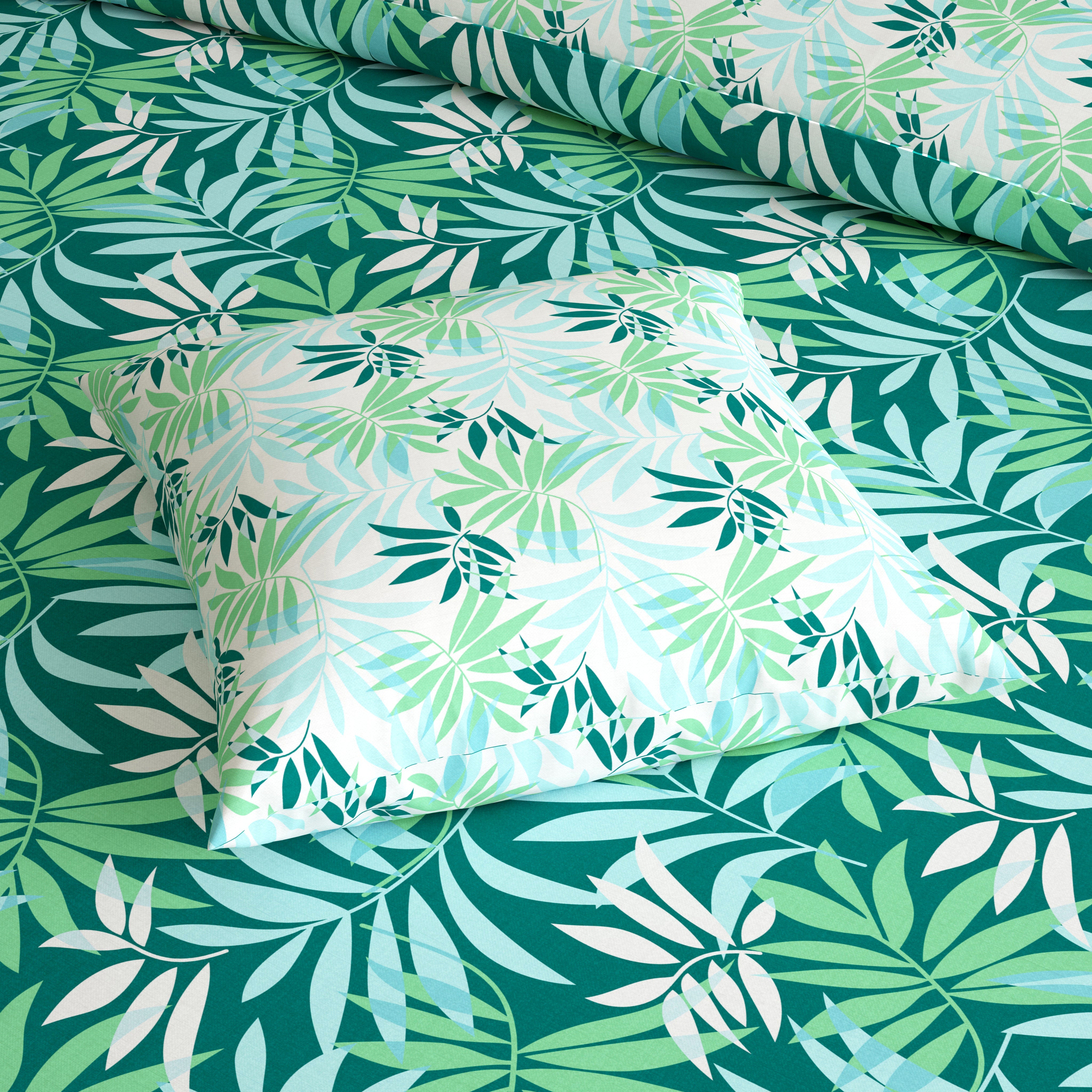 Xara 8 pcs king reversible quilt cover set bedsheet 8779