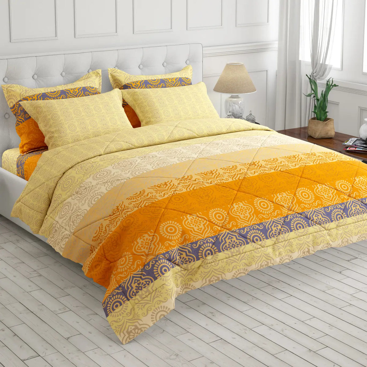 Xara 6-pcs comforter set 8795