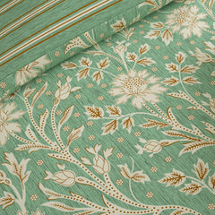 Xara 8 Pcs King Reversible Quilt Cover Set Bedsheet 8811-12