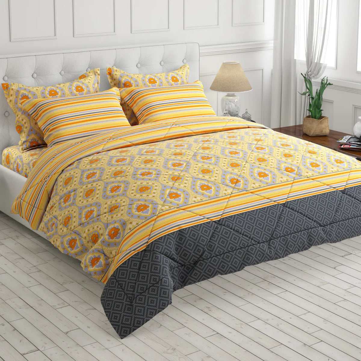 Xara 6-pcs comforter set 8815