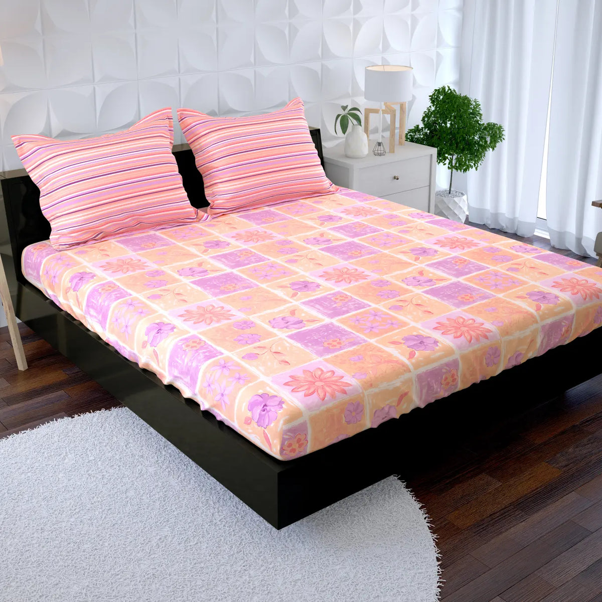 Xara Fitted Bed Sheet Set 8820-21