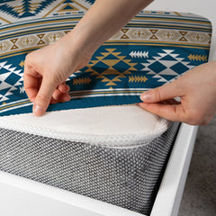 CARAVAN GEOMETRIC PRINT  Xara Fitted Bed Sheet Set