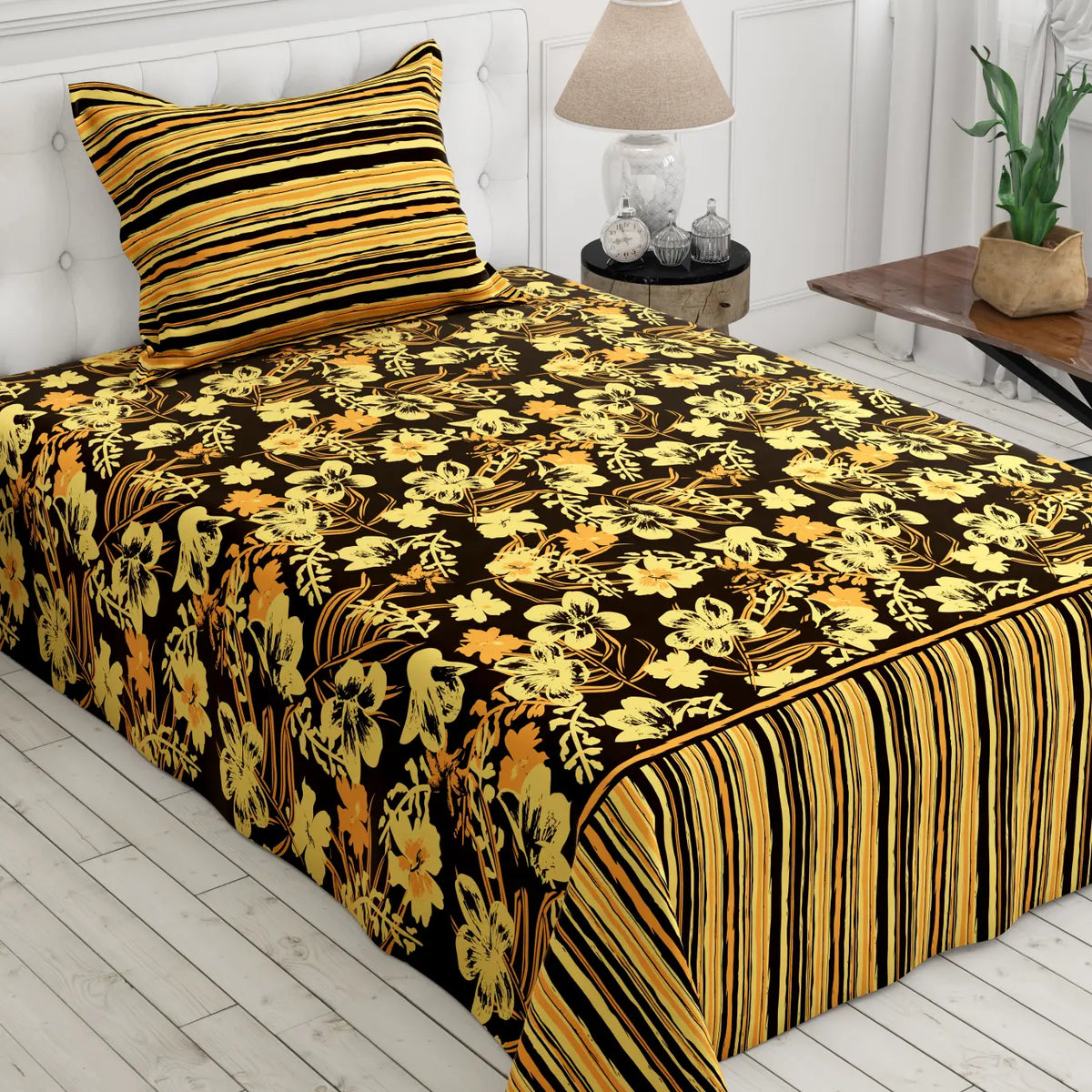 SUNSHINE BLOOM Xara Bed Sheet Set