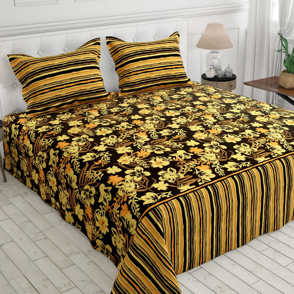 SUNSHINE BLOOM Xara Bed Sheet Set