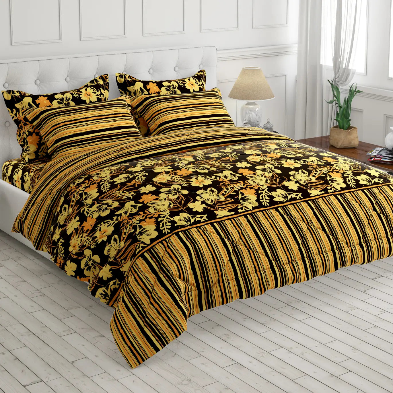 Xara 6-pcs comforter set 8854