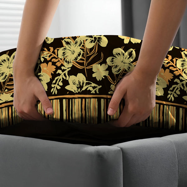 SUNSHINE BLOOM Xara Fitted Bed Sheet Set