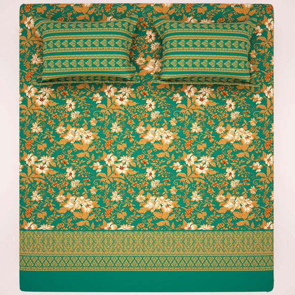 GREEN HARMONY  XARA BED SHEET SET