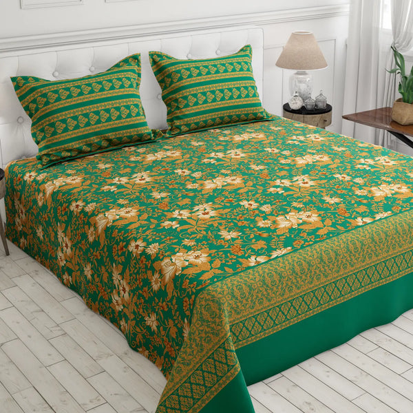 GREEN HARMONY  XARA BED SHEET SET
