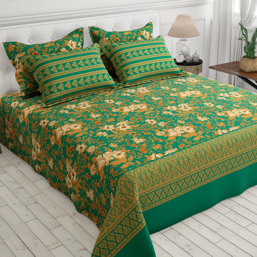 GREEN HARMONY  XARA BED SHEET SET